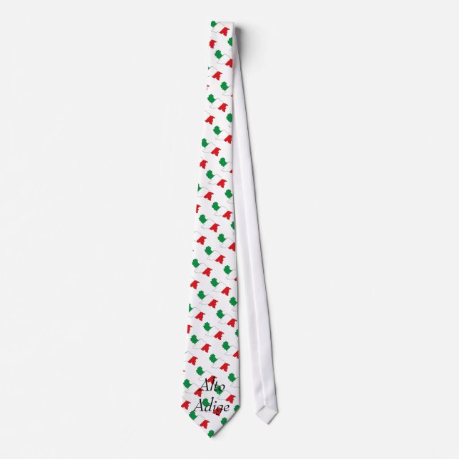 Südtirol – Alto Adige - Italien - Italia Krawatte Neck Tie (Front)