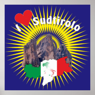 Südtirol – Alto Adige - Italien - Italia Poster