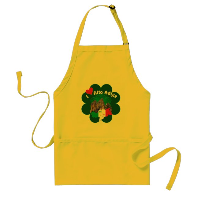 Südtirol – Alto Adige - Italien - Italia Schürze Adult Apron (Front)