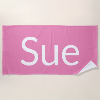 Sue Beach Towel