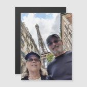 Sue Bob Eiffel Tower 90925 Magnetic Card (Front/Back)