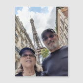 Sue Bob Eiffel Tower 90925 Magnetic Card (Front)