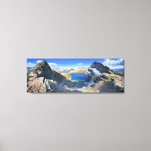 Sue Lake Overlook _ Glacier National Park Canvas Print