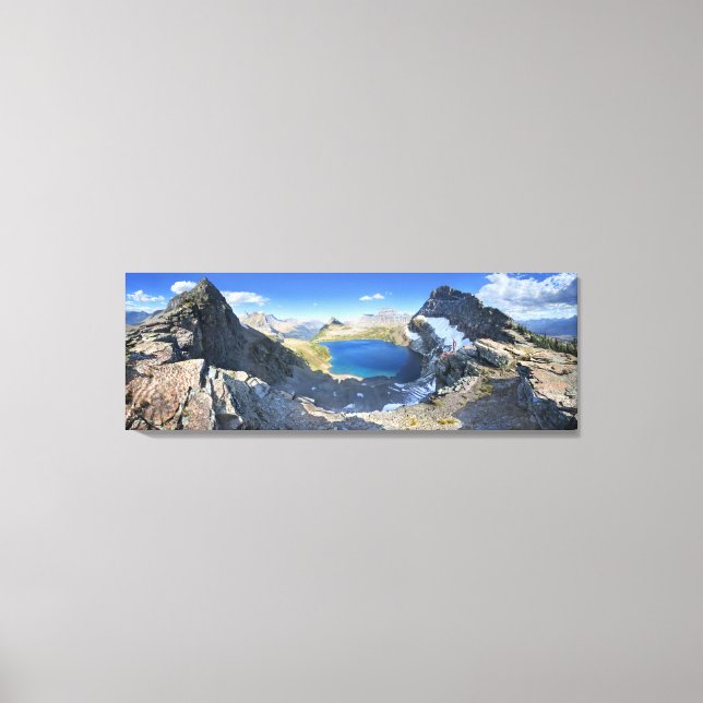 Sue Lake Overlook - Glacier National Park Canvas Print (Front)