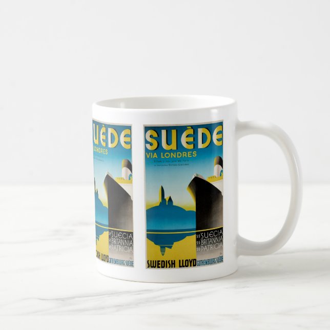 Suede via Londres Coffee Mug (Right)