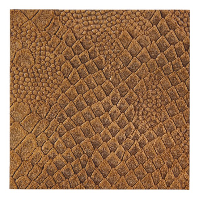 suede with beautiful patternpattern,snake,texture, faux canvas print (Front)