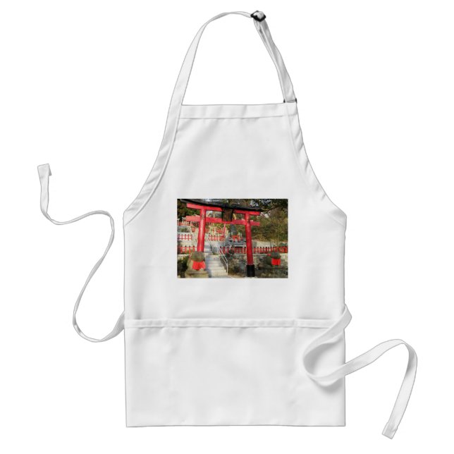 Suehiro Ogami Shrine (Fortune Frog Shrine) Adult Apron (Front)