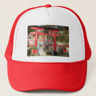 Suehiro Ogami Shrine (Fortune Frog Shrine) Trucker Hat
