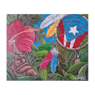 Sueño Taino Acrylic Print