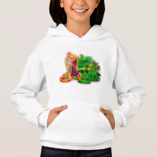 Suéter with Rapunzel Disney Princess hood hood Hoodie