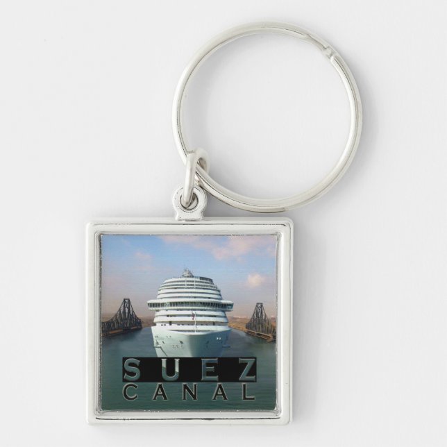 Suez Canal Keychain (Front)