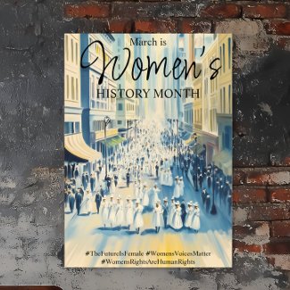 Suffergette Women's History Month