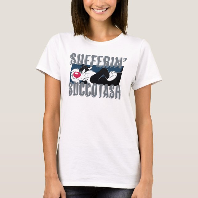 Sufferin' Succotash SYLVESTER™ Cut-Out T-Shirt (Front)