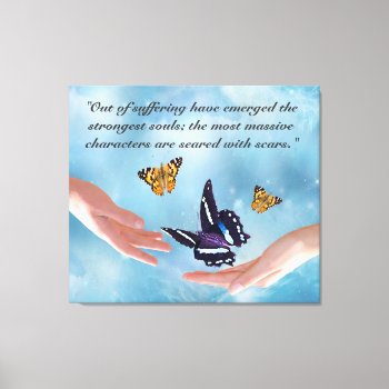 Suffering By Kahlil Gibran Canvas Print by Motivators at Zazzle