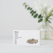 Suffering for Art Business Card (Standing Front)
