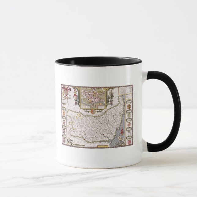 Suffolk and the situation of Ipswich Mug (Right)