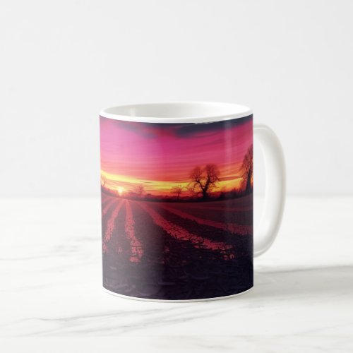 Suffolk Sunset Before Dusk  Coffee Mug