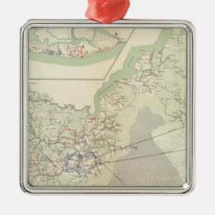 Suffolk & vicinity metal ornament