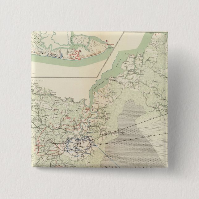 Suffolk & vicinity pinback button (Front)