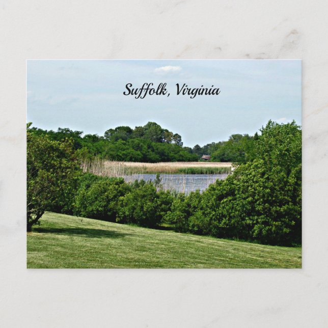 Suffolk, Virginia Postcard (Front)