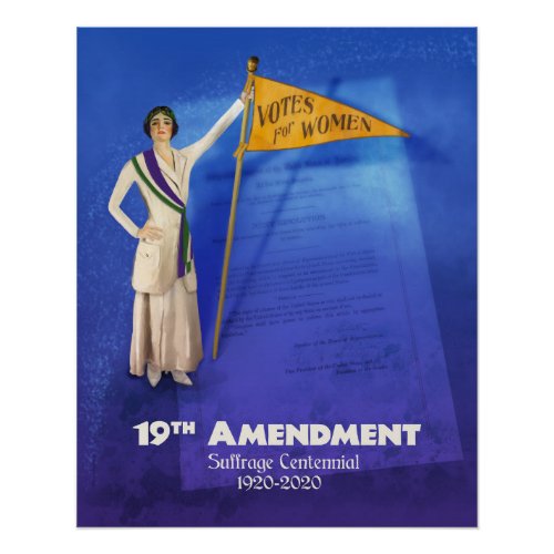 Suffrage Centennial Poster