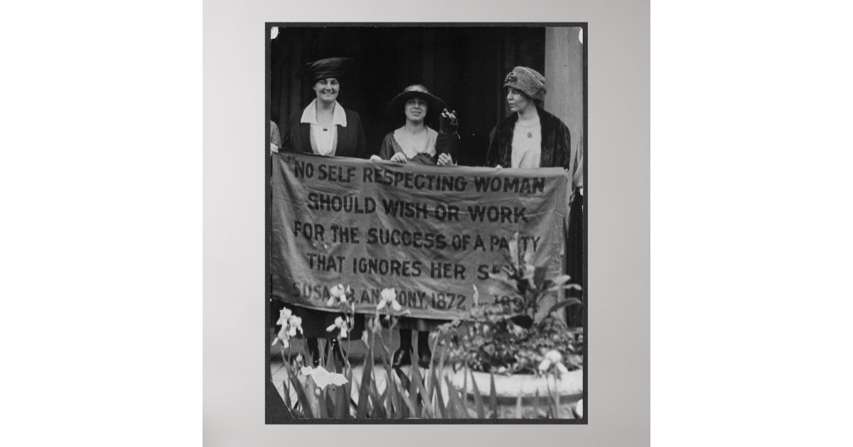Votes for Women A Suffragettes Home Hard Work Vintage French Poster Repo FREE SH
