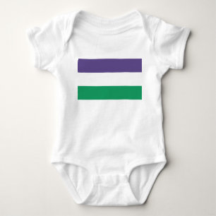 Suffragette Flag Baby Bodysuit