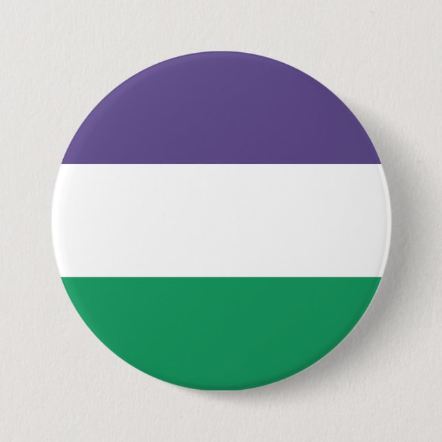 Suffragette Flag Button (Front)