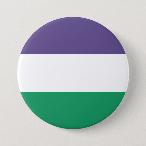 Suffragette Flag Button