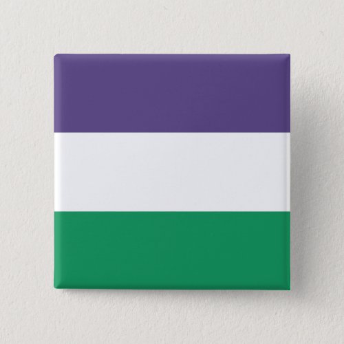 Suffragette Flag Button