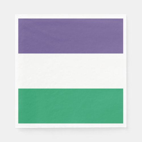 Suffragette Flag Napkins