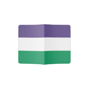 Suffragette Flag Passport Holder