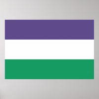suffragettes flag
