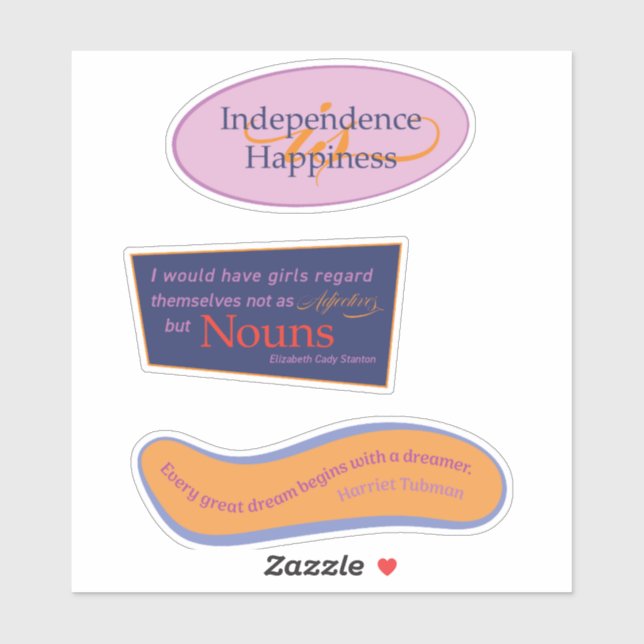 Suffragette Quote Pack Sticker (Sheet)