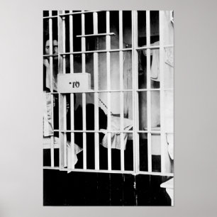 Suffragette Vida Milholland In Jail - 1917 Poster
