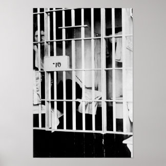Suffragette Vida Milholland In Jail - 1917 Poster