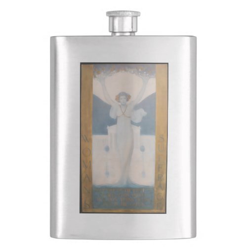 Suffragette Womens Rights Hip Flask