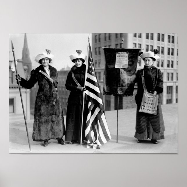 Suffragettes Circa 1912 Poster (Front)