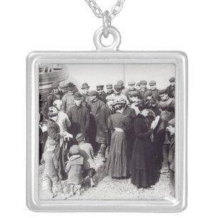 Suffragettes in Hastings, 1908 Silver Plated Necklace
