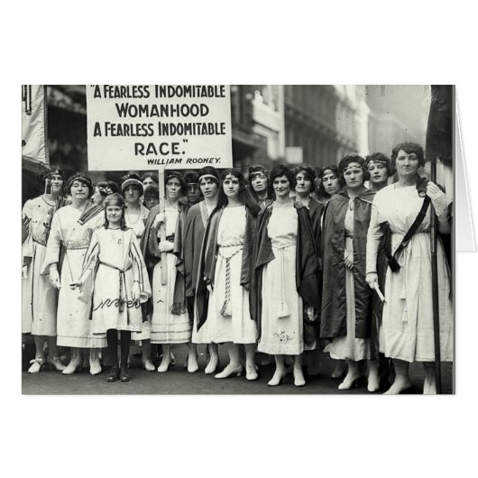 Suffragettes Unite Cards (Front Horizontal)