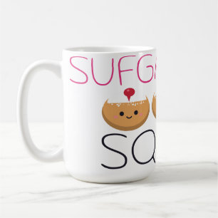 Sufganiyah Squad Hanukkah Funny Jewish Food Mug