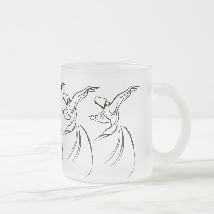 Sufi Meditation (Black) Coffee Mug