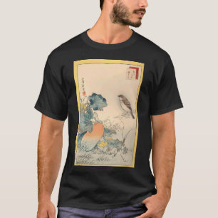 Sugakudo (fl. 1850 - 1861) Winter Wren and Winter T-Shirt