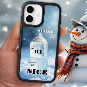 Sugar and Ice Fun Whimsical Winter Phone Case