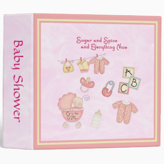 Sugar and Spice and Everything Nice! 3 Ring Binder