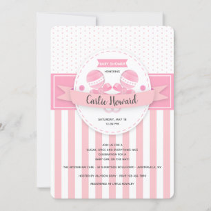 Sugar and Spice Baby Shower Invitation
