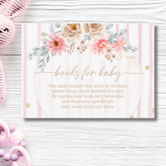 Sugar and spice Books for Baby Enclosure Card
