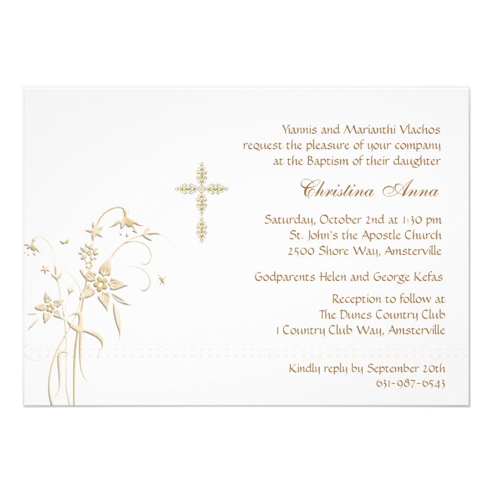 Sugar and Spice Invitation