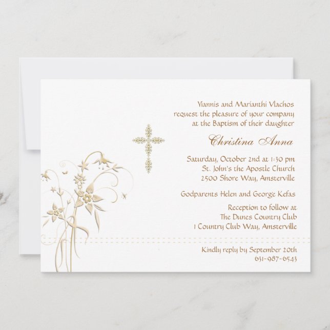 Sugar and Spice Invitation (Front)