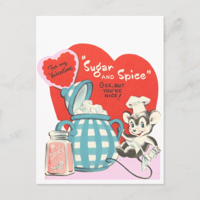 Sugar and Spice Postcard (Front)